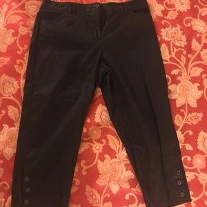 Counterparts Ankle Length Black Pants Size 16